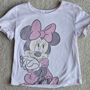 Disney Minnie Mouse Pink Kids T-Shirt